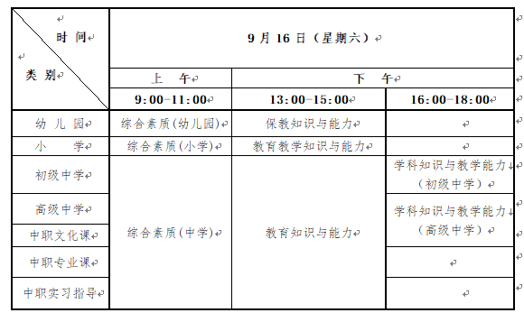 河南省2023年下半年中小學教師資格考試（筆試）報名相關事宜答考生問